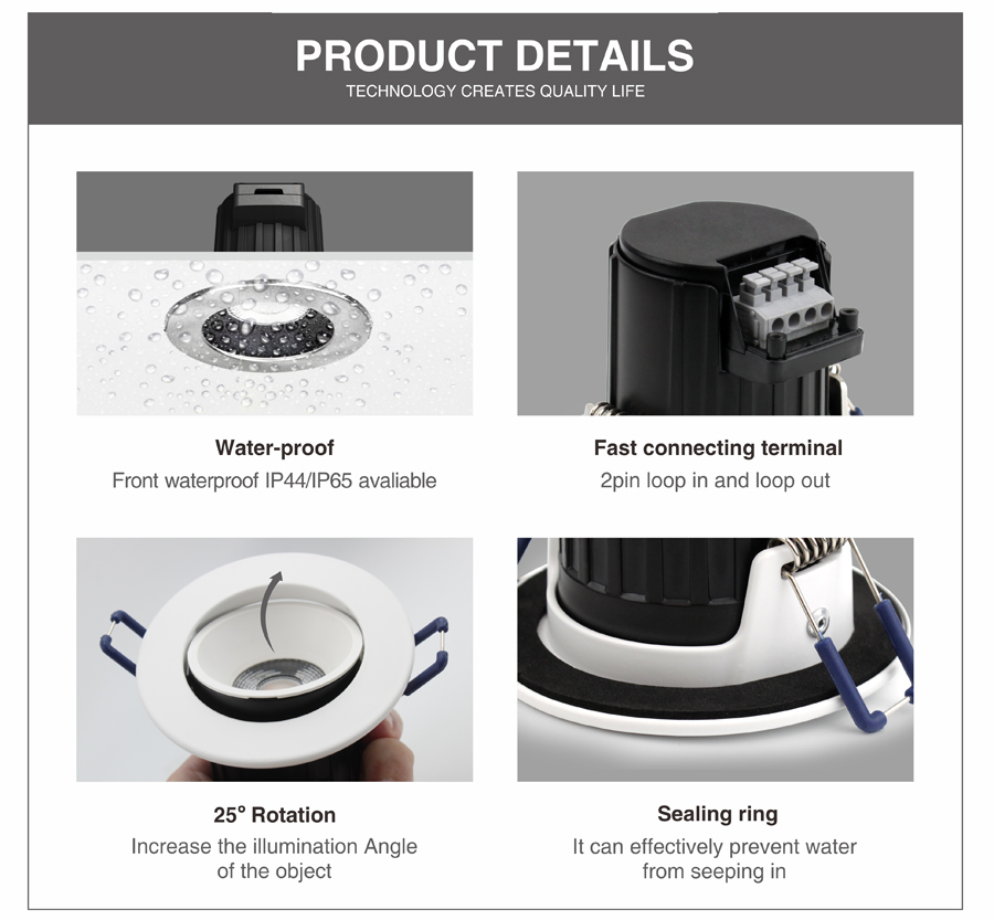 LED Recessed Downlight- RS-RD-0914-MW